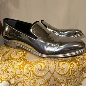Alexander McQueen | Shoes | Alexander Mcqueen Mens Metallic  display picture 1